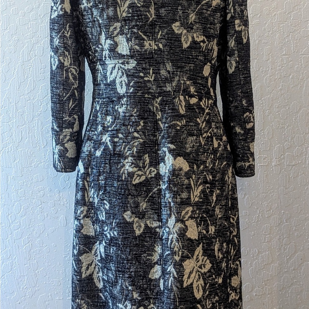Armani Collezioni Silver Gray coat Long Sleeve Crew Neck gorgeous